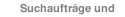 Suchauftr&auml;ge und 